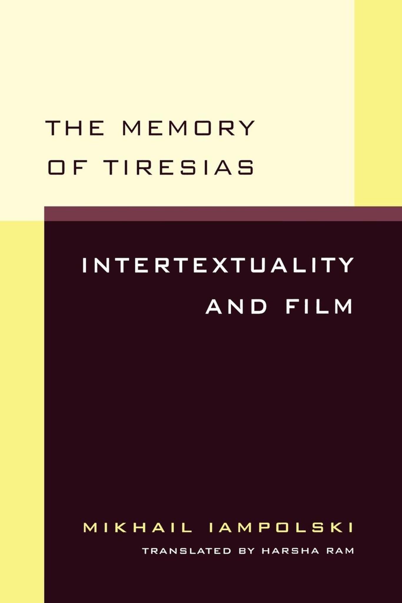 Cover image for The Memory of Tiresias ISBN 9780520914728